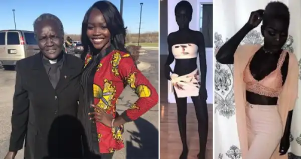 Sudanese Model Nyakim Gatwech Isn’t That Dark After All, Checkout Her Recent Photo